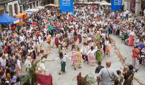 fiestas y mercados en Betanzos